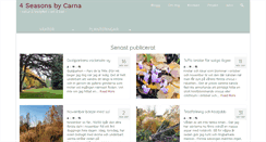 Desktop Screenshot of 4seasonsbycarna.com